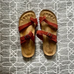 NEW Yokono suede sandals